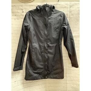Columbia OMNI TECH Windbreaker/ Rain Coat Women’s Small Black